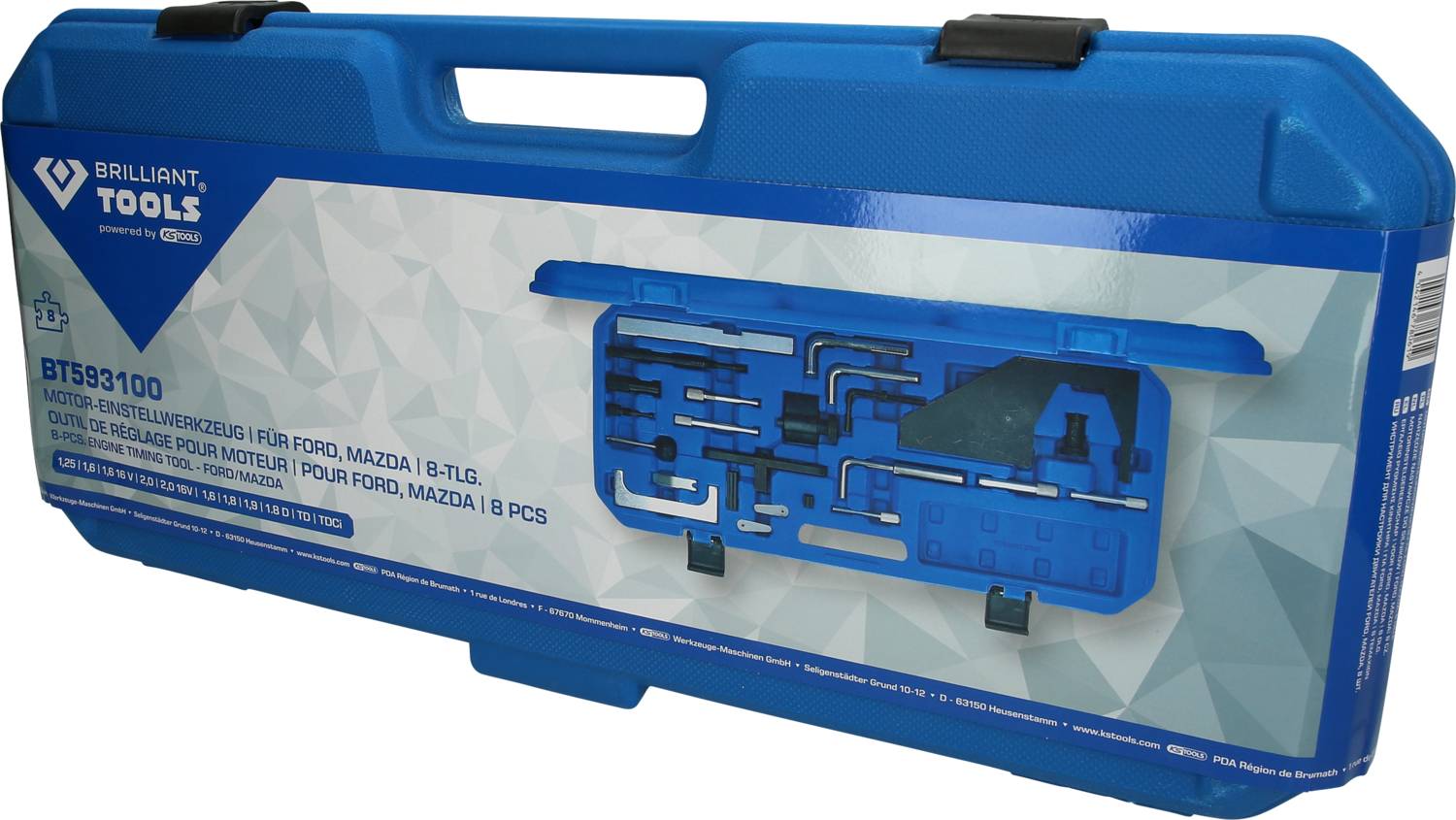 Brilliant Tools BT593100 Motor-Einstellwerkzeug-Satz für Ford