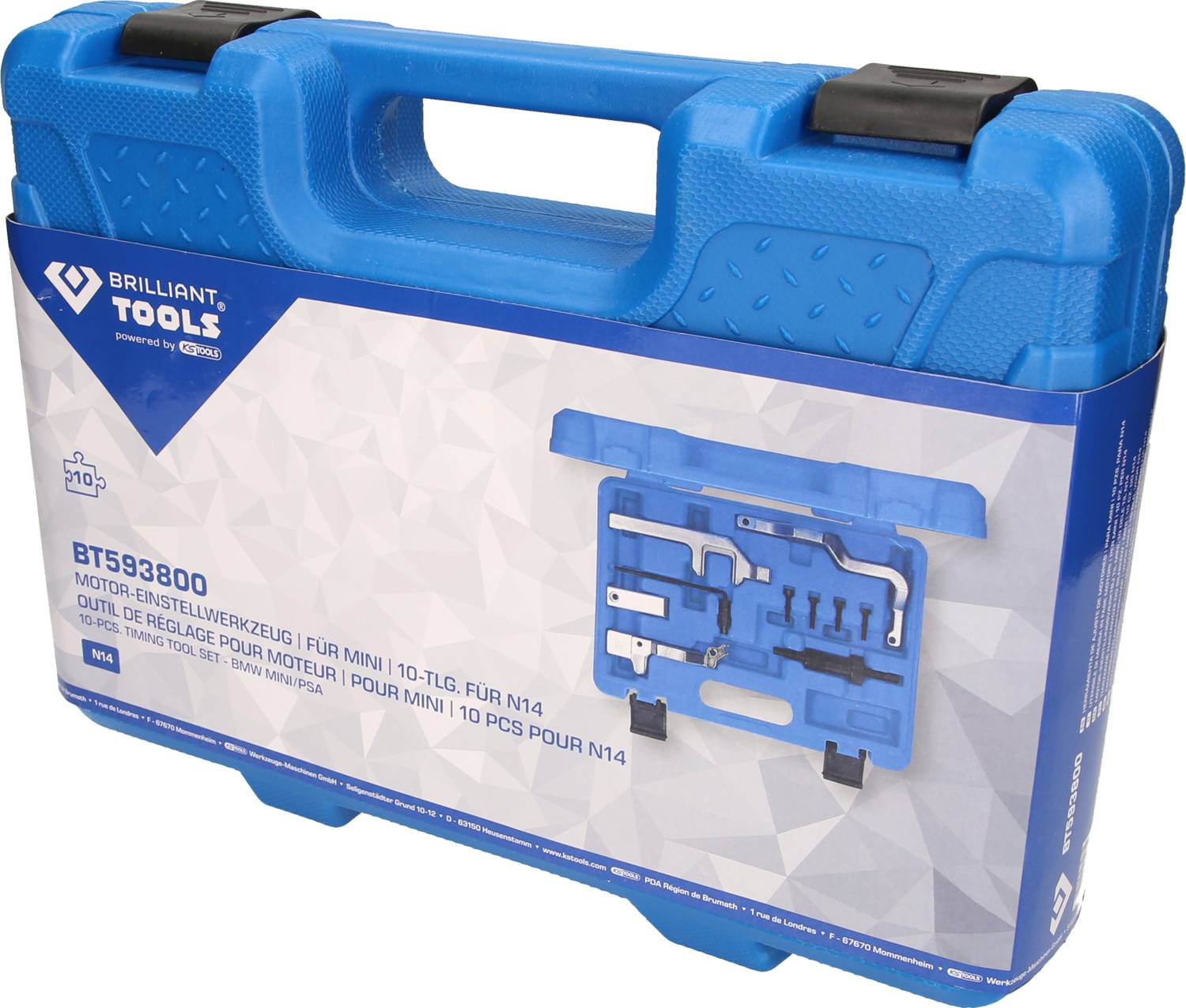 Brilliant Tools BT593800 Motor-Einstellwerkzeug-Satz für MINI, PSA