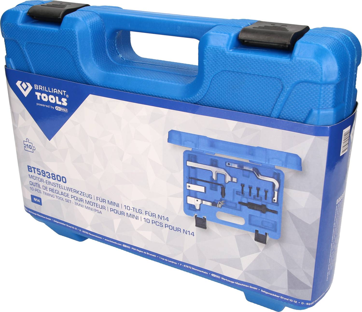 Brilliant Tools BT593800 Motor-Einstellwerkzeug-Satz für MINI, PSA