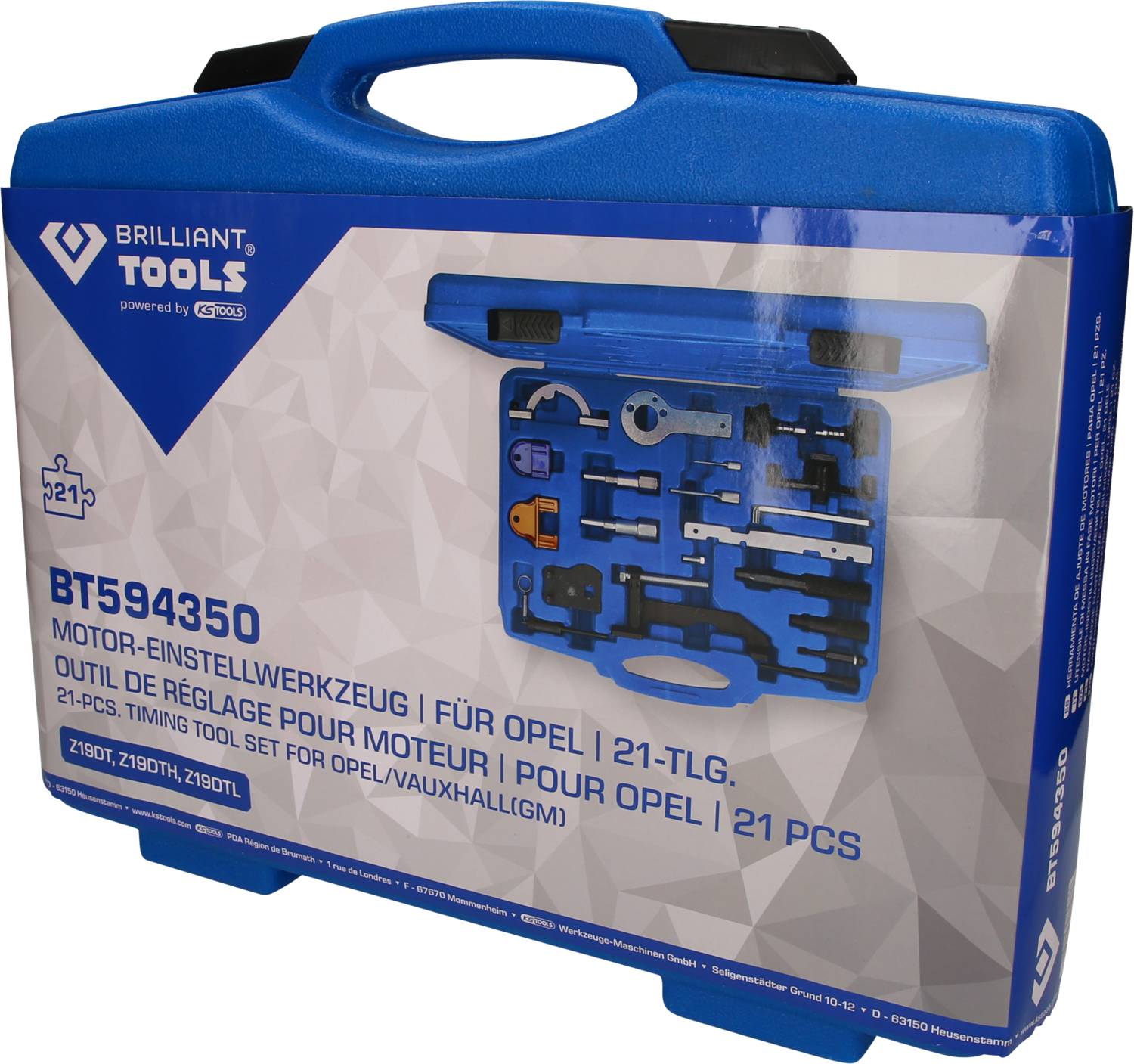 Brilliant Tools BT594350 Motor-Einstellwerkzeug für Opel