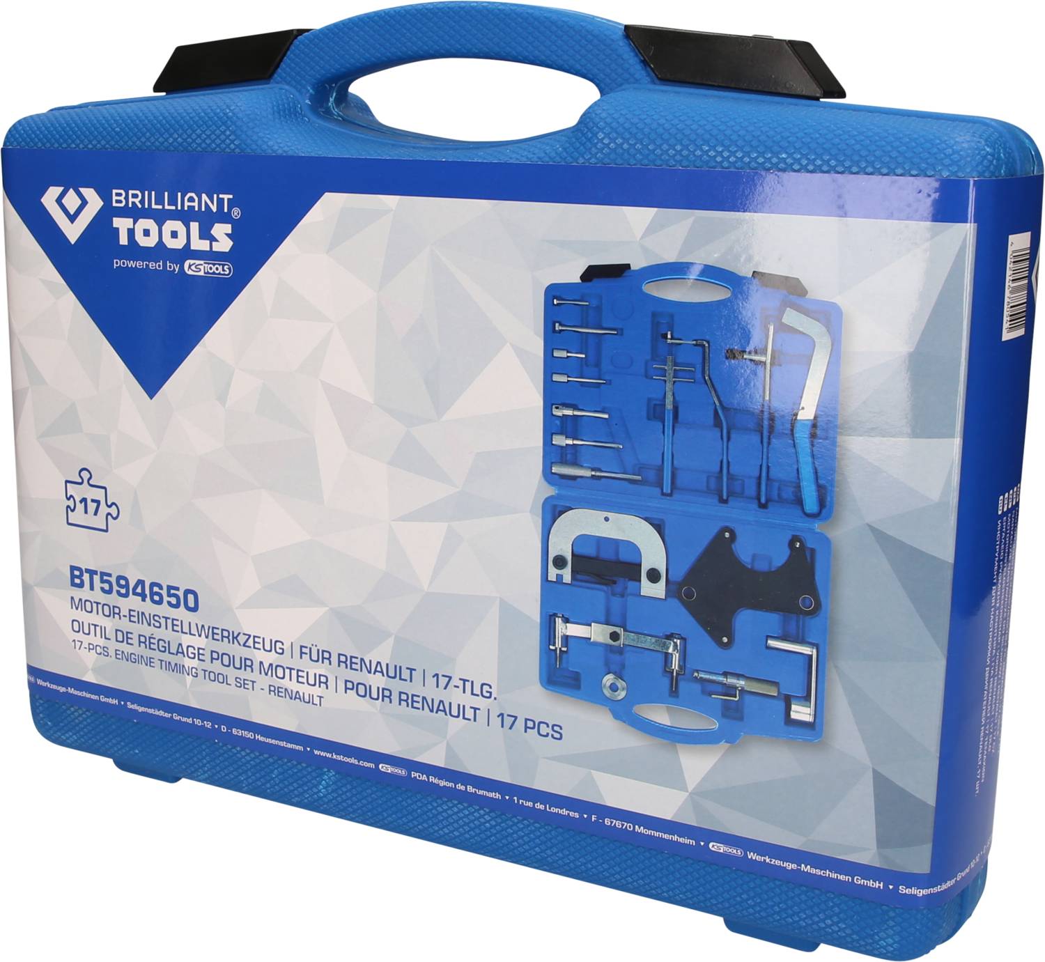 Brilliant Tools BT594650 Motor-Einstellwerkzeug-Satz für Renault