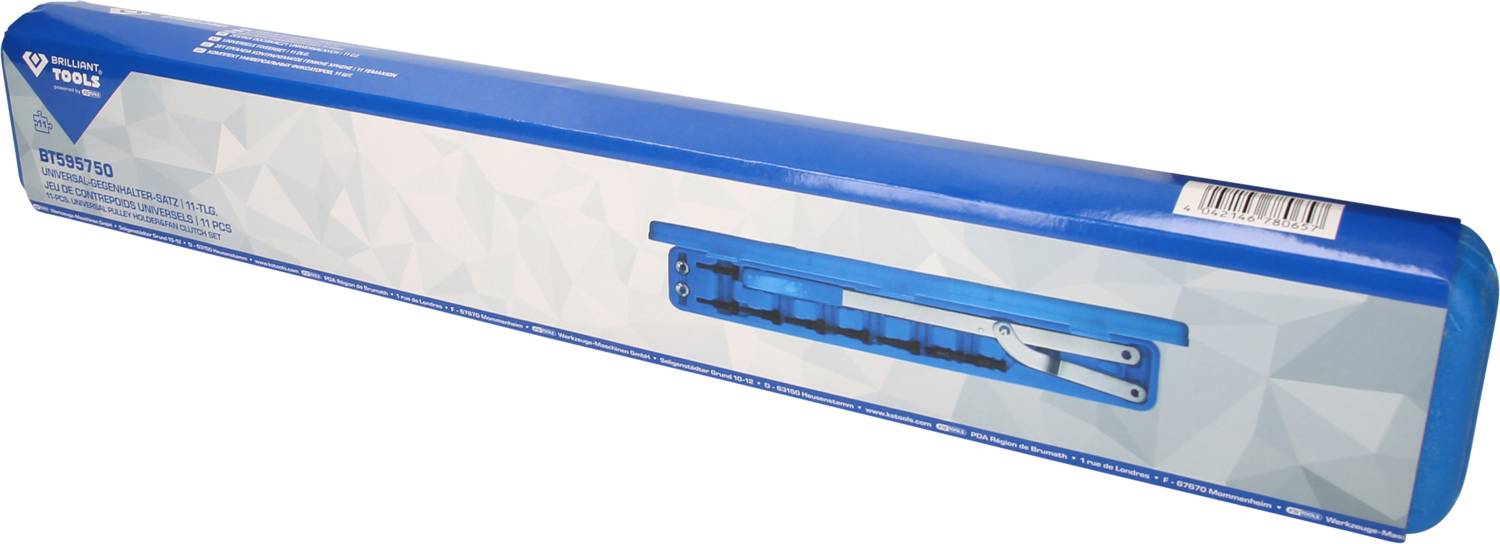 Brilliant Tools BT595750 Universal-Gegenhalter-Satz, 11-tlg