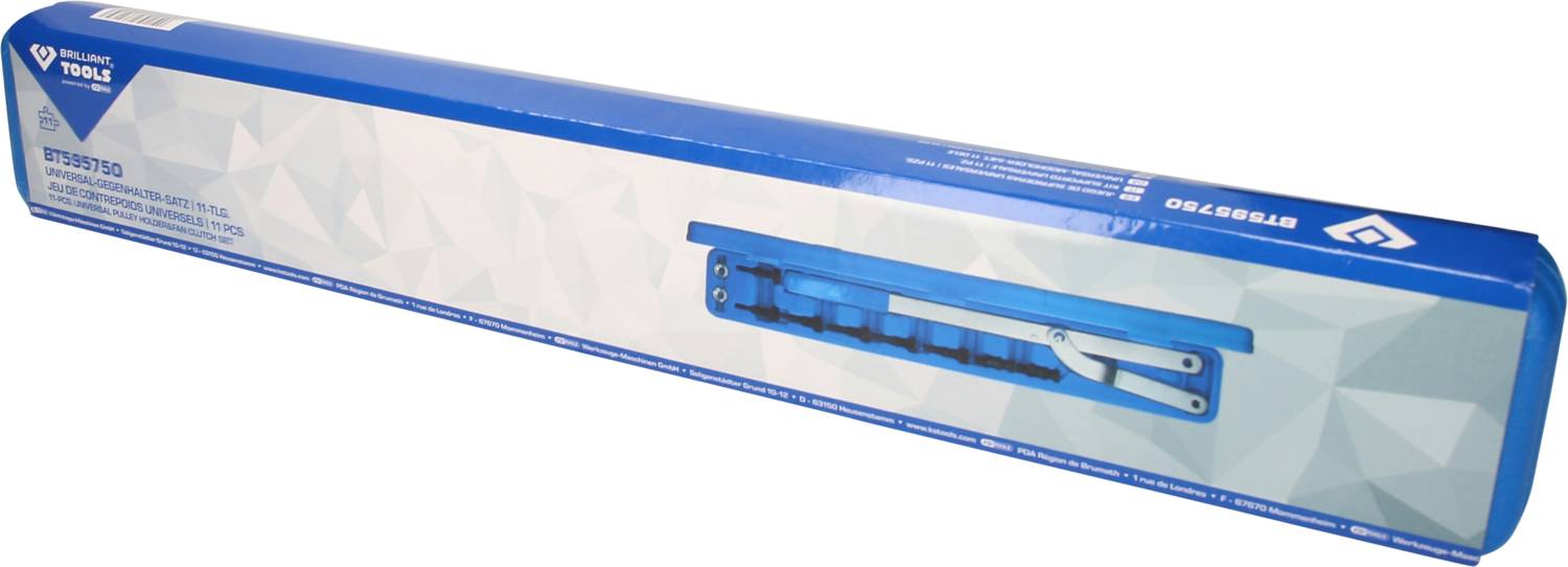 Brilliant Tools BT595750 Universal-Gegenhalter-Satz, 11-tlg
