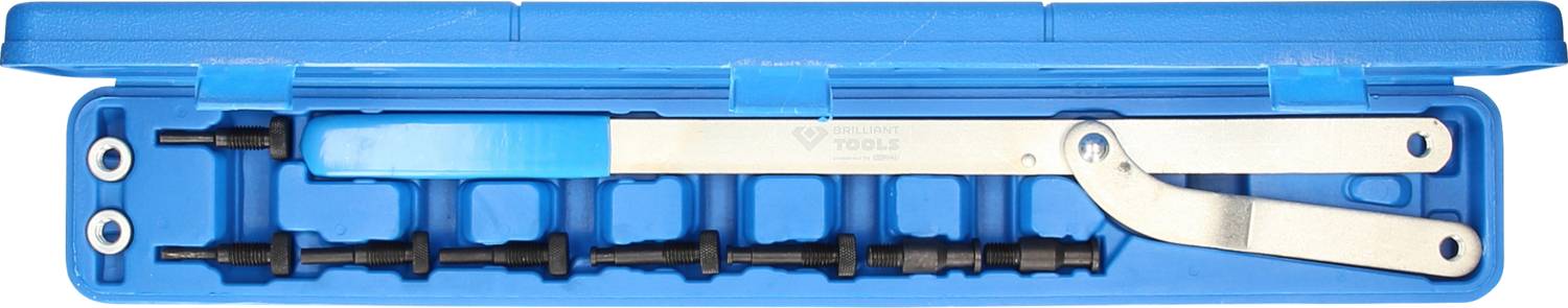 Brilliant Tools BT595750 Universal-Gegenhalter-Satz, 11-tlg