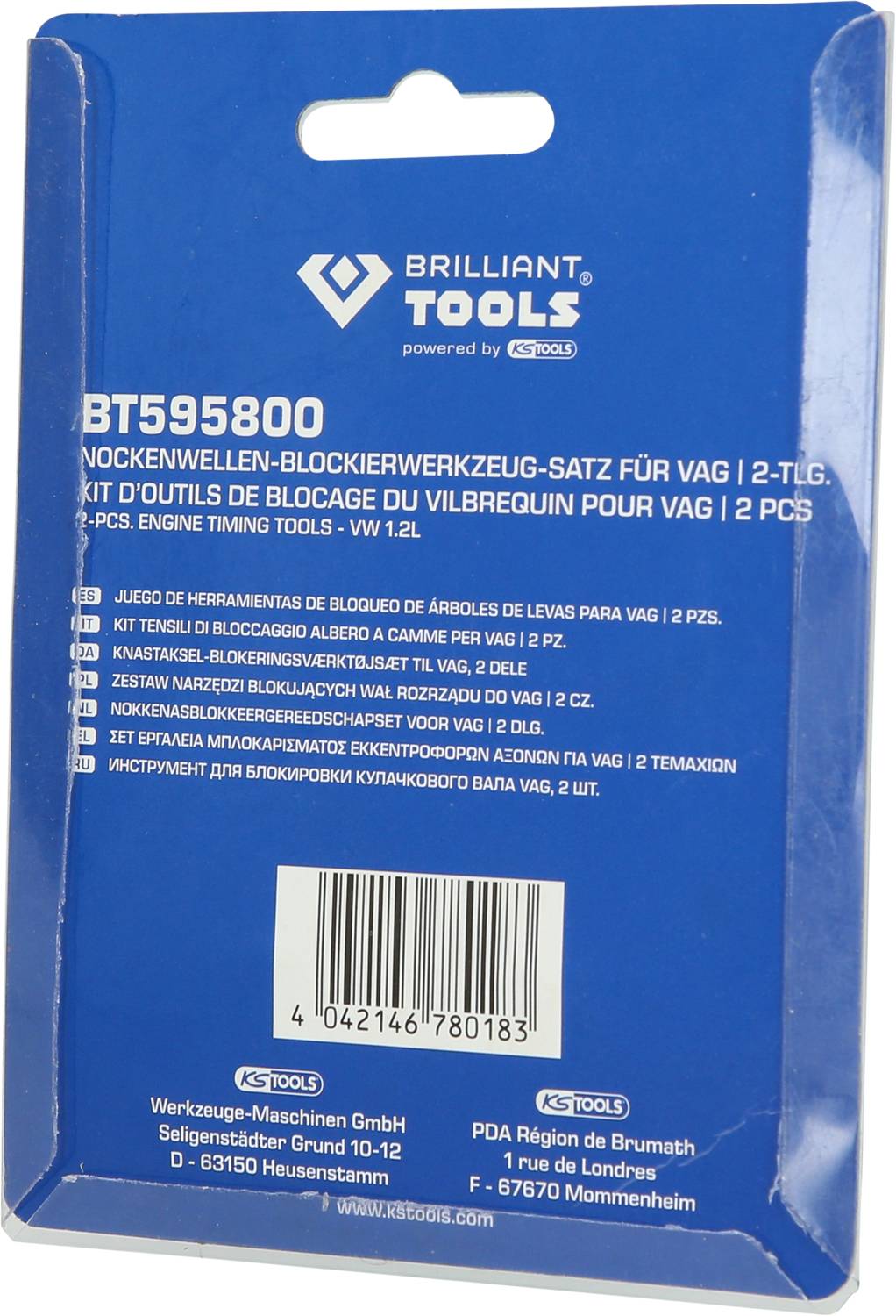 Brilliant Tools BT595800 Motor-Einstellwerkzeug-Satz für Volkswagen 1.2