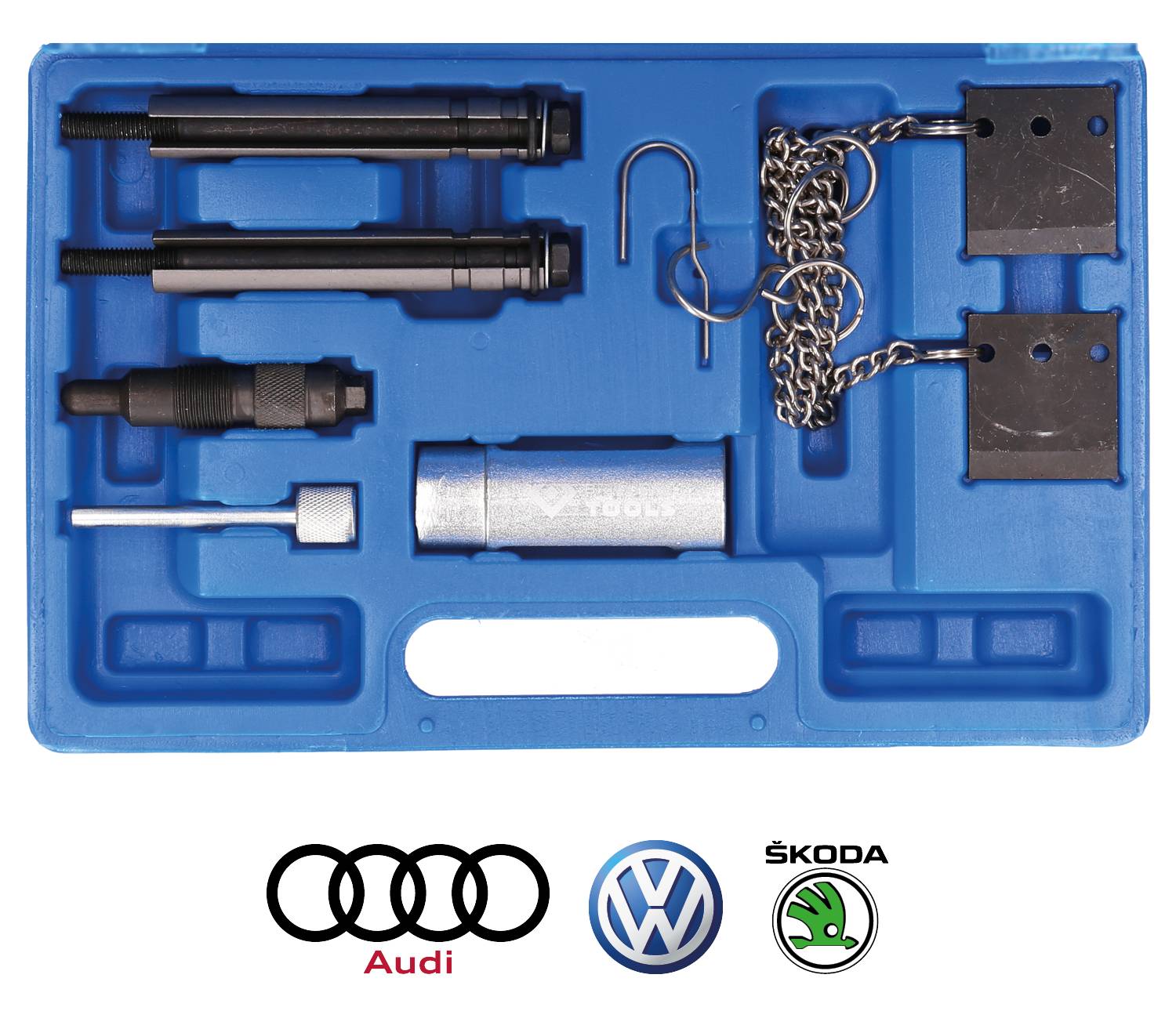 Brilliant Tools BT597450 Motor-Einstellwerkzeug-Satz für VAG