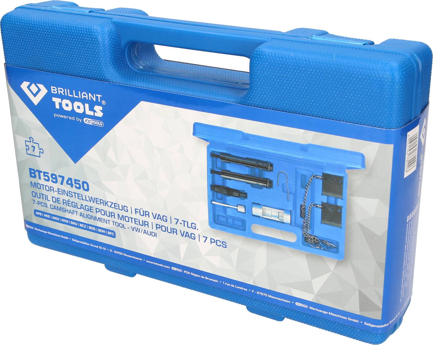 Brilliant Tools BT597450 Motor-Einstellwerkzeug-Satz für VAG