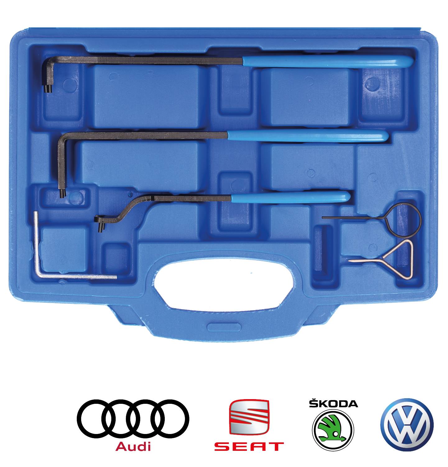 Brilliant Tools BT597600 Zahnriemen-Spanner-Satz für VAG