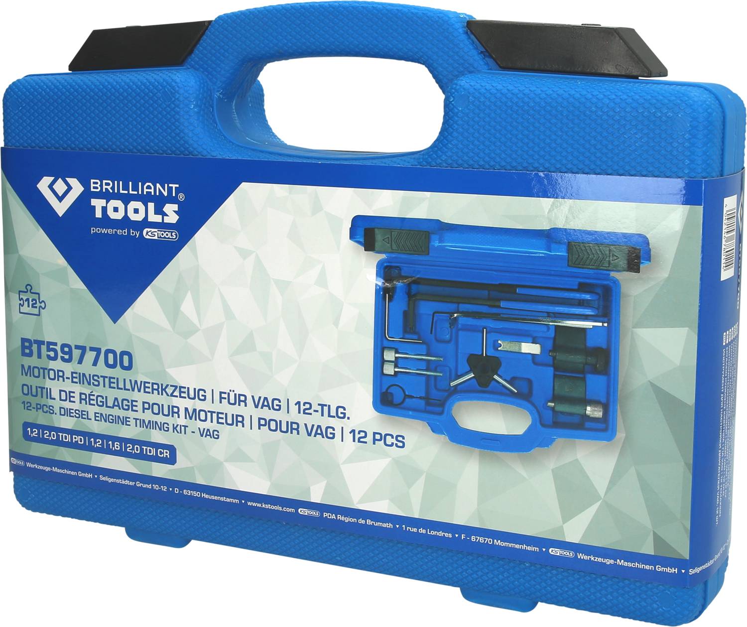 Brilliant Tools BT597700 Motor-Einstellwerkzeug-Satz für VAG