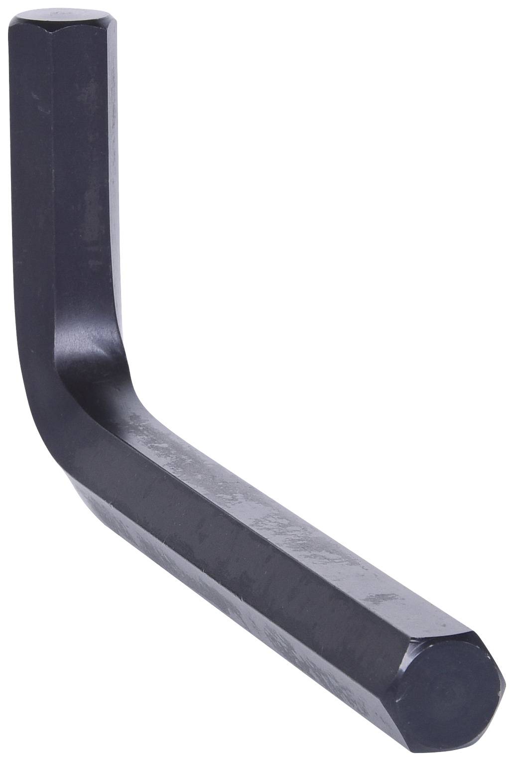 Ein L-förmiger Inbusschlüssel aus Metall, oft verwendet zum Anziehen und Lösen von Schrauben mit Innensechskant.