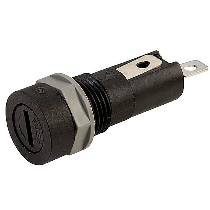 Camdenboss CFH12 Sicherungshalter Passend für (Sicherungen) Feinsicherung 5 x 20mm 6.3A 100St.
