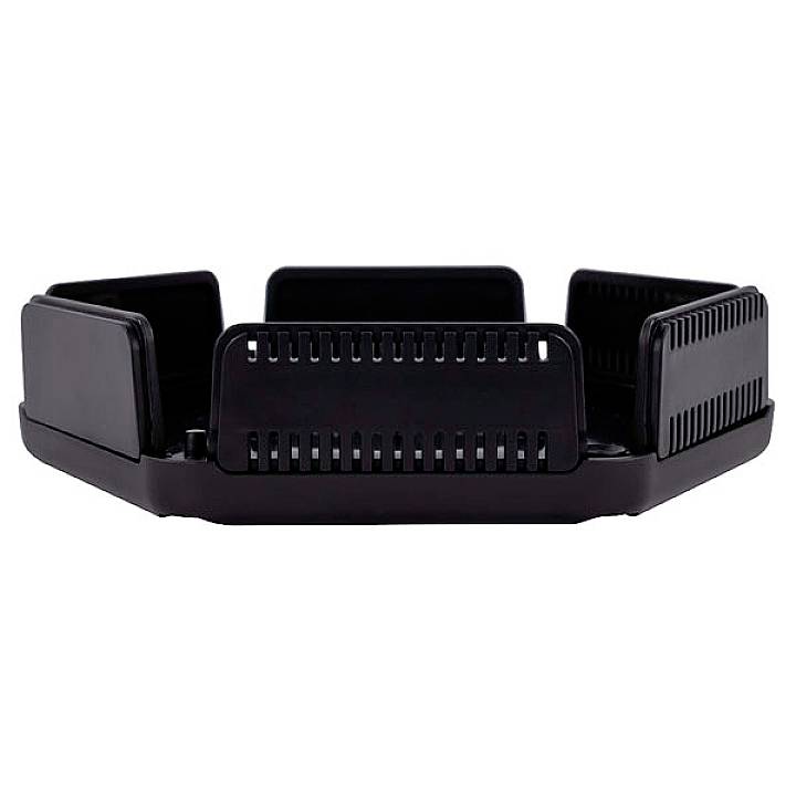 Camdenboss CBHEX1-06-BK Universal-Gehäuse 146 x 130 x 45 ABS Kunststoff Schwarz 25St.