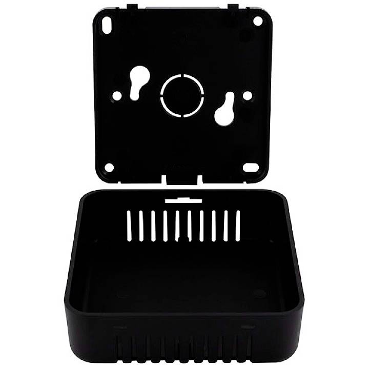 Camdenboss CBRS01VBK Universal-Gehäuse 86 x 86 x 25.5 ABS Kunststoff Schwarz 25St.