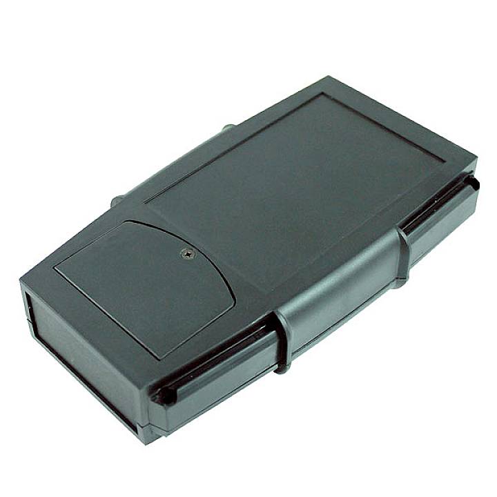 Camdenboss CHH664BBK Hand-Gehäuse 185 x 110 x 35 ABS Kunststoff Schwarz 2St.