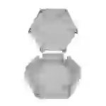 Camdenboss CBHEX1-51-GY Universal-Gehäuse 146 x 130 x 45 ABS Kunststoff Grau 25St. Camdenboss CBHEX1-51-GY Universal-Gehäuse 146 x 130 x 45 ABS Kunststoff Grau 25St.