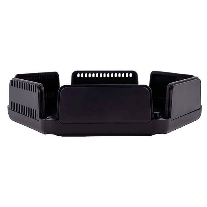 Camdenboss CBHEX1-60-BK Universal-Gehäuse 146 x 130 x 45 ABS Kunststoff Schwarz 25St.