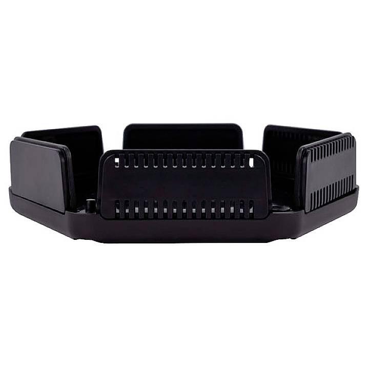 Camdenboss CBHEX1-15-BK Universal-Gehäuse 146 x 130 x 45 ABS Kunststoff Schwarz 25St.