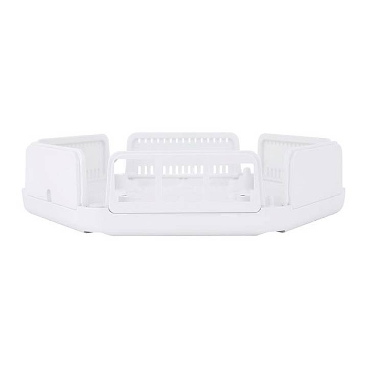 Camdenboss CBHEX1-PI4-WH SBC-Gehäuse Passend für (Entwicklungskits): Raspberry Pi Weiß