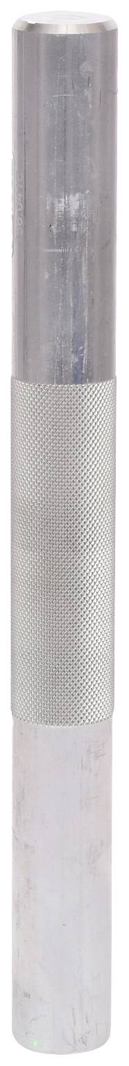 Ein Metallstab mit geriffeltem Griffbereich, häufig als Griffstange oder Kurzhantelstange verwendet.