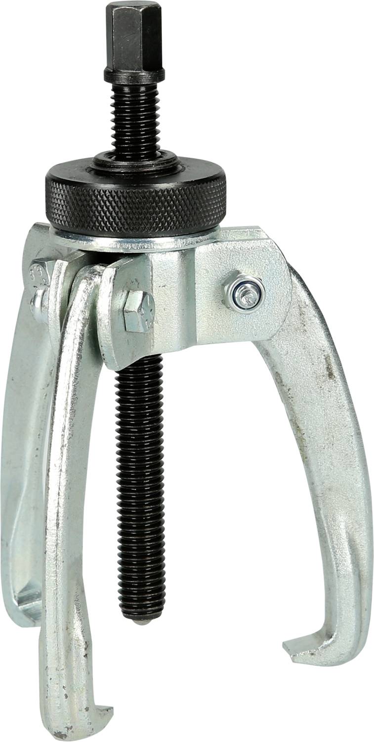 Metallischer Dreiarm-Abzieher mit Schraubmechanismus, hauptsächlich verwendet zum Abziehen von Lagern oder Rädern von einer Welle.