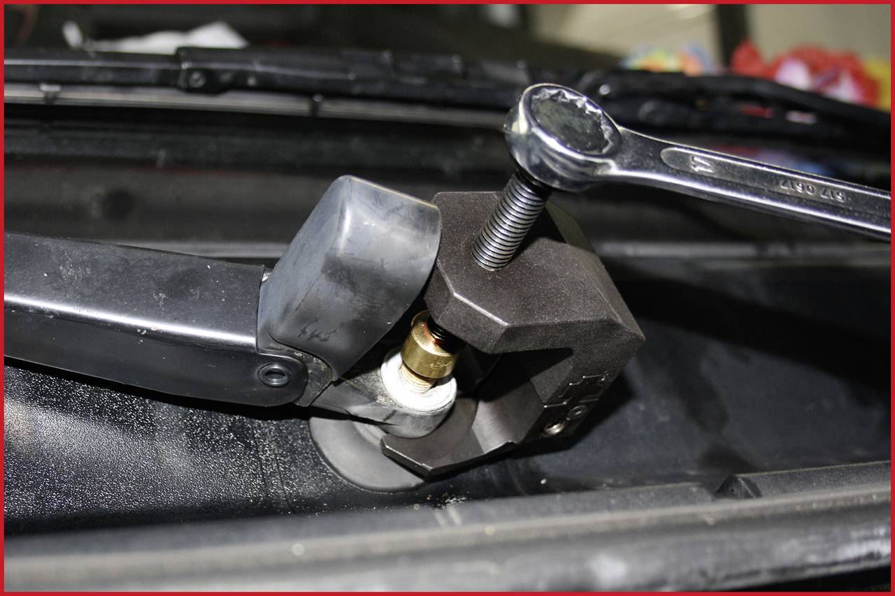 KS Tools 7001178 Scheibenwischerarm-Abzieher Spannbereich (Details) 16 - 38mm