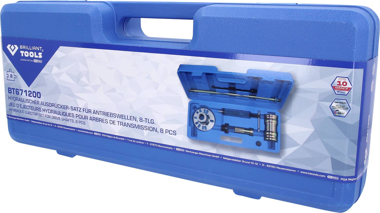 Brilliant Tools BT671200 Hydraulik-Abzieher