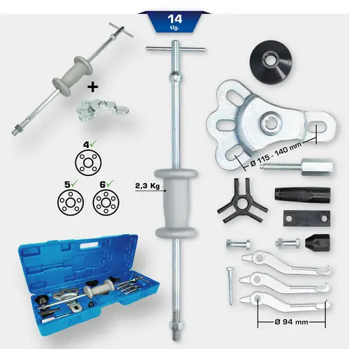Brilliant Tools BT671300 Radnaben-Abzieher Brilliant Tools BT671300 Radnaben-Abzieher