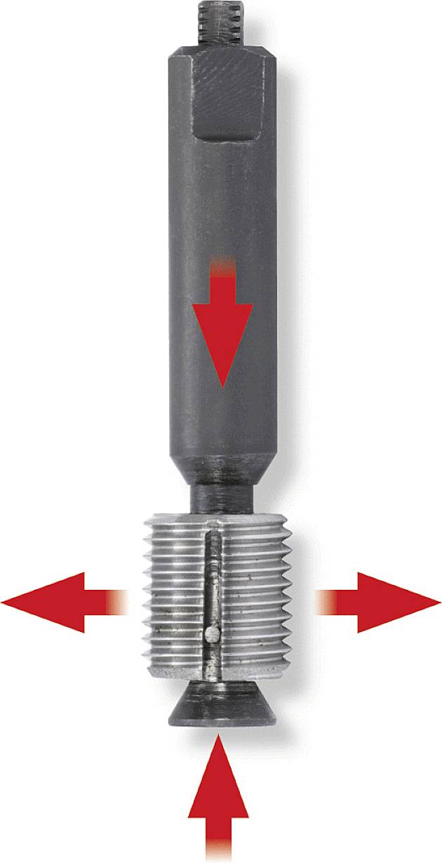 KS Tools 1501485 Ölablassschrauben-Dichtsitz-Planfräser-Satz, 6-tlg