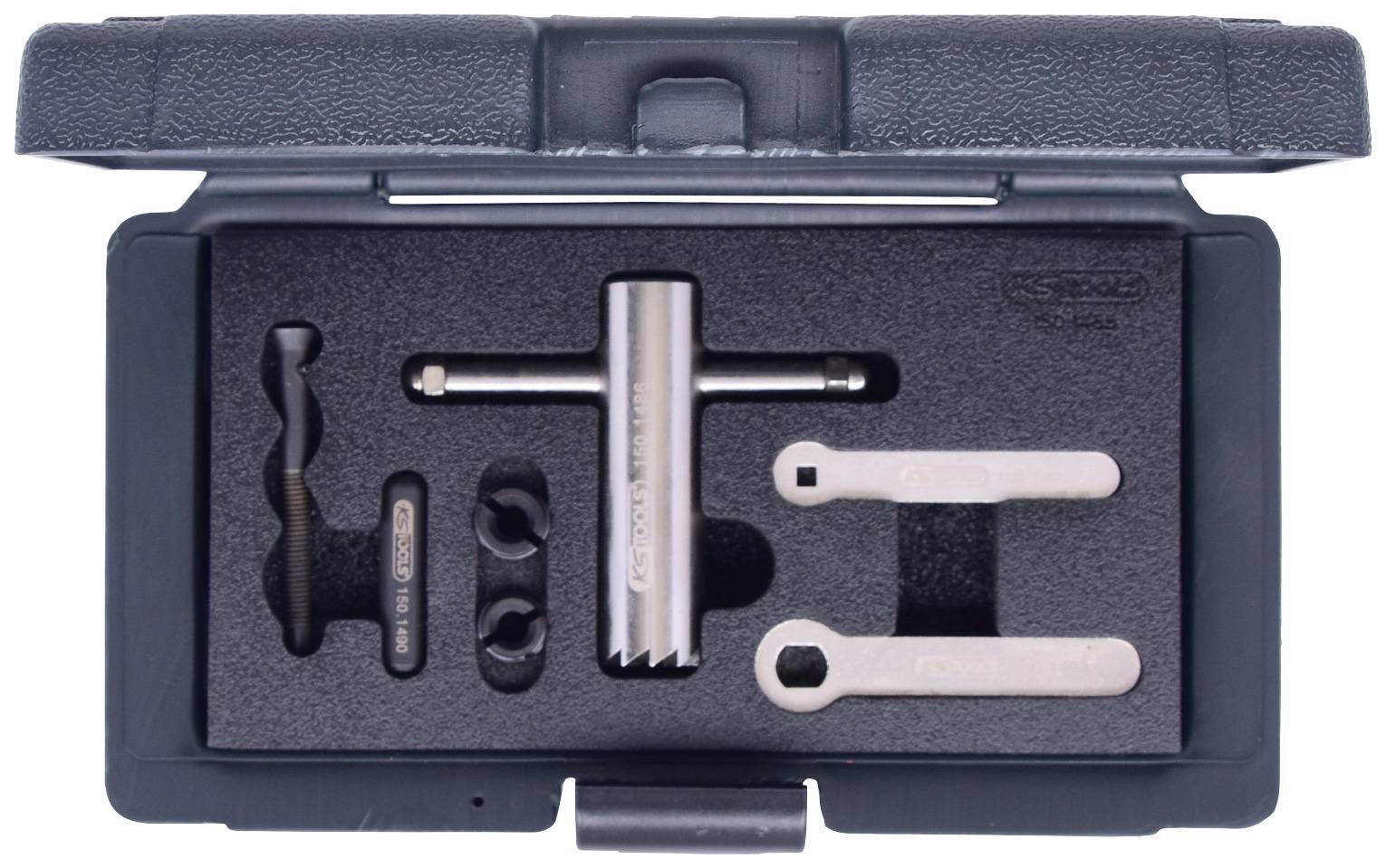 KS Tools 1501485 Ölablassschrauben-Dichtsitz-Planfräser-Satz, 6-tlg