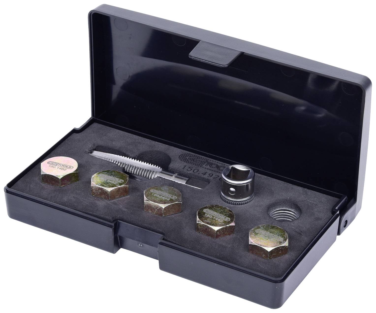 KS Tools 1504920 Ölablassschrauben-Gewindereparatur-Satz, 12-tlg M14 x 1,5