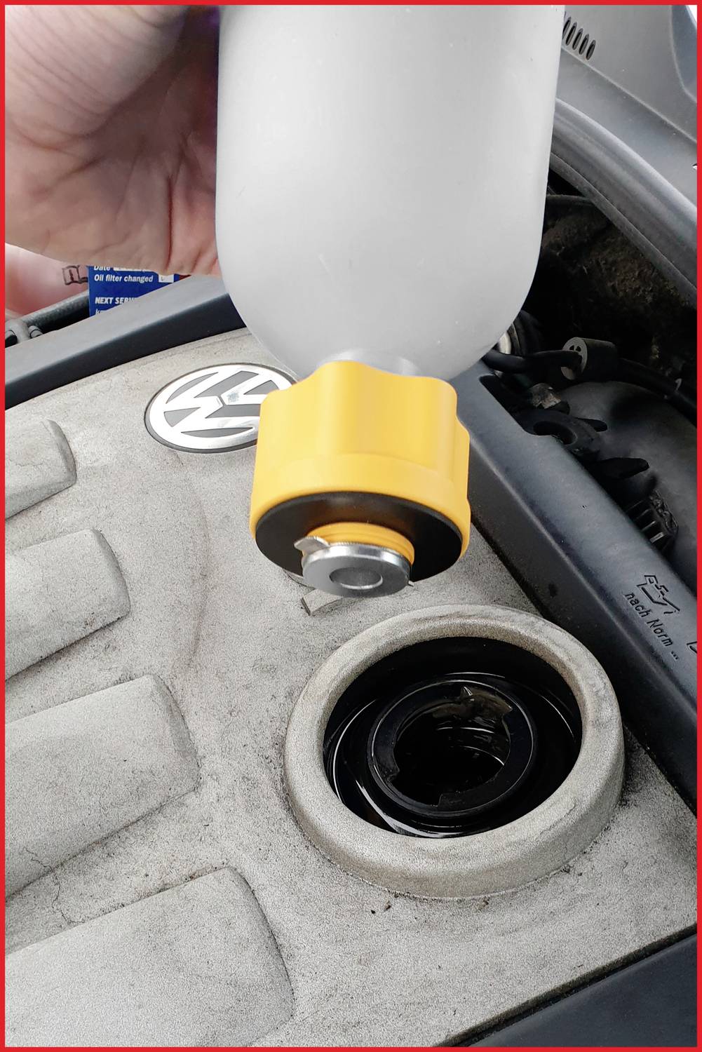 KS Tools 1509130 MASTER Öl-Einfülltrichter-Satz mit drehbarem Winkelarm, 24-tlg