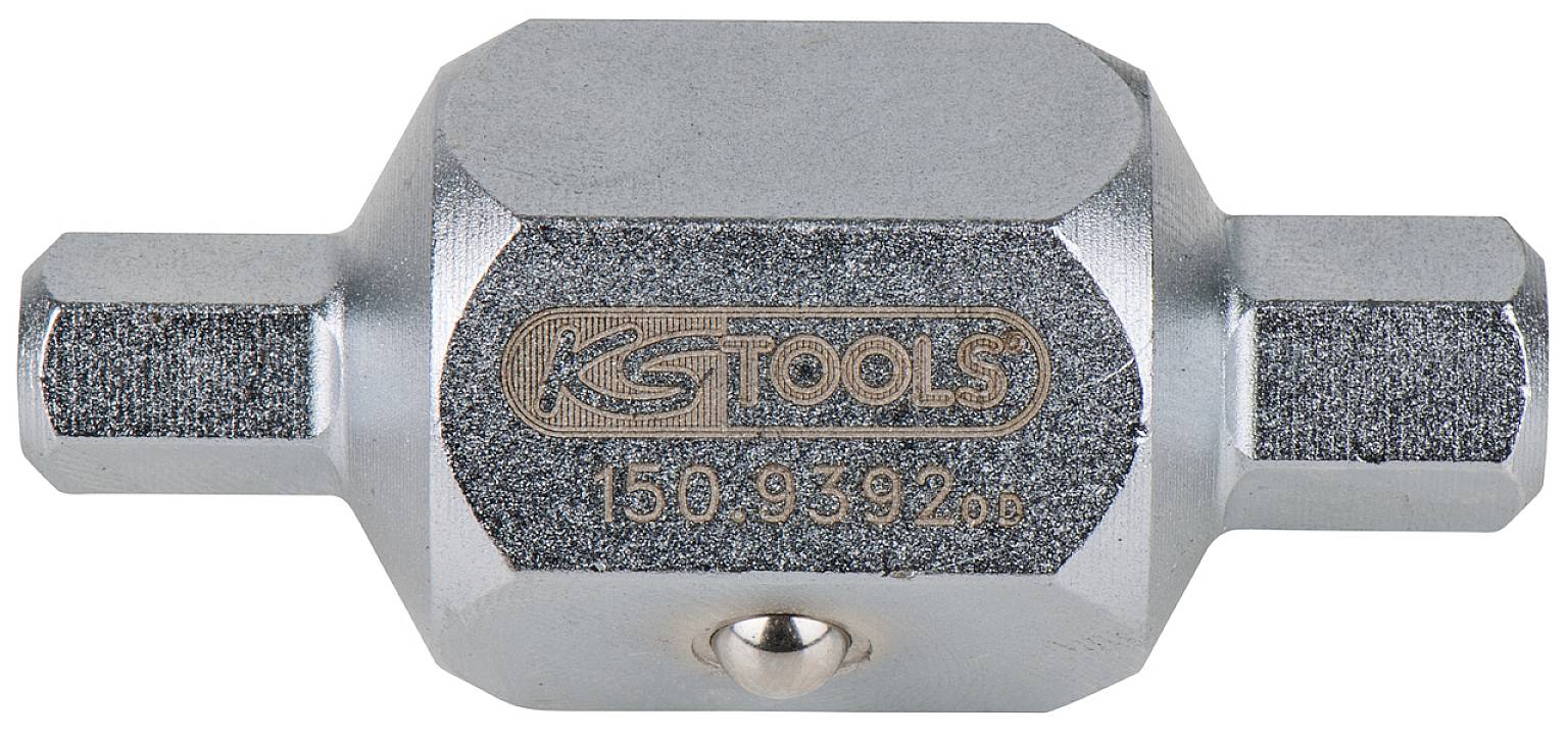 KS Tools 1509392 Stecknüsse für Ölablassschrauben, 6-kant, 5/16"x3/8"