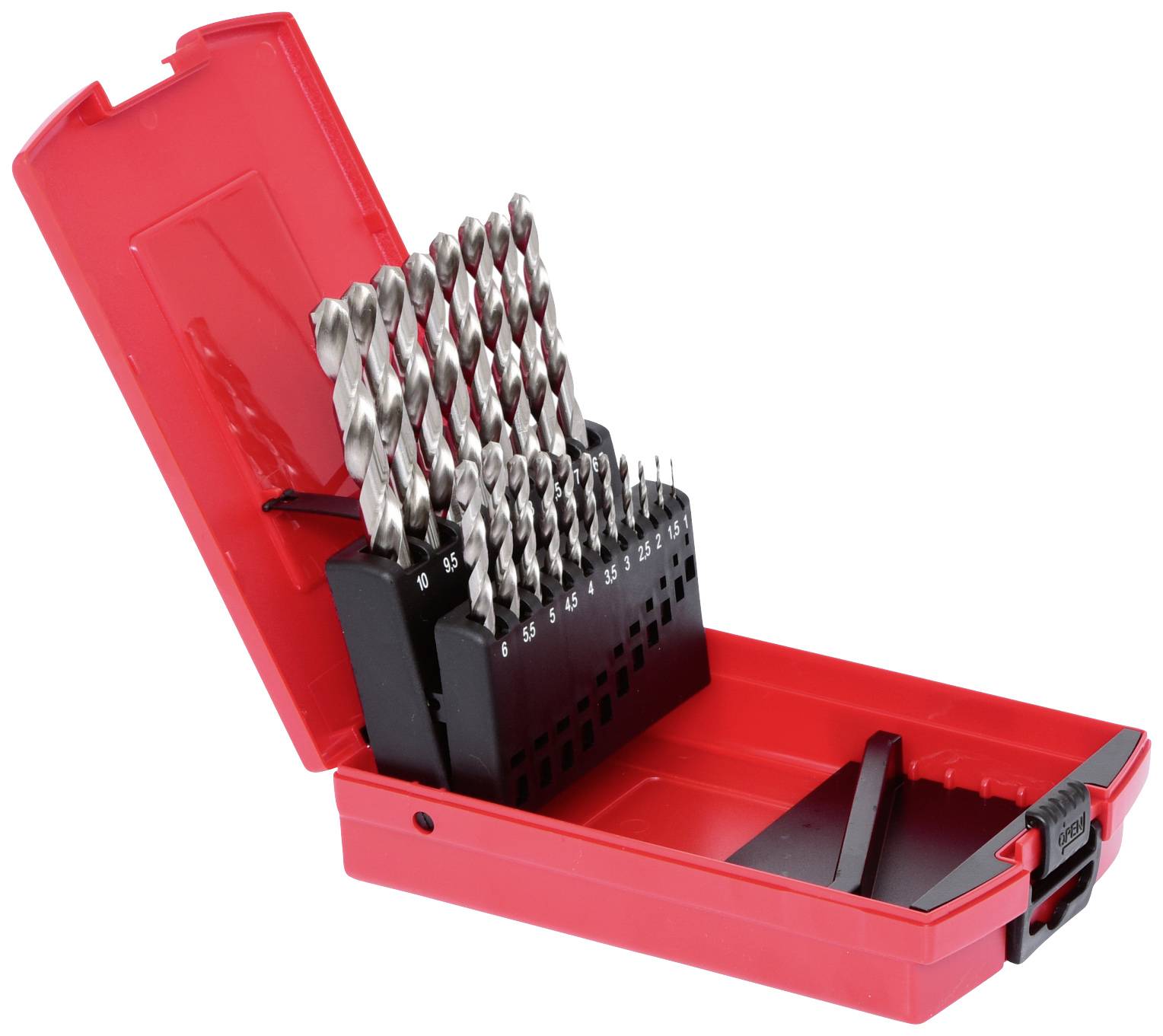 KS Tools 3302620 Metall-Spiralbohrer-Set 1St.