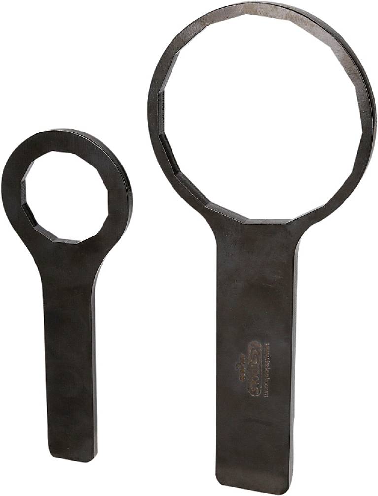 KS Tools 4604630 1/2" Ölfilterschlüssel-Satz für Mitsubishi, Ø 86/41mm / 15/12 Flächen, 2-tlg