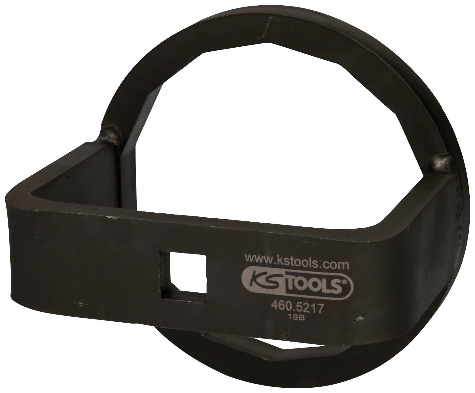 'KS Tools'-Abzieher aus Metall, rundes Design, geeignet zum Lösen von schwer zugänglichen Schrauben oder Muttern in Maschinen.
