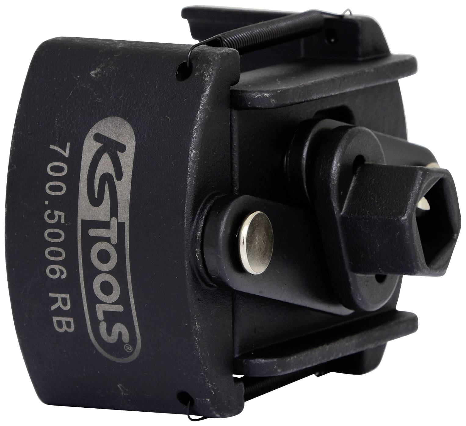 Werkzeugaufsatz von KS Tools, Modellnummer 700.5006 RB, in dunklem Metall, zur Verbindung mit einem Steckschlüssel.