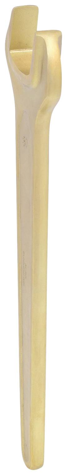 Ein hölzerner Flaschenöffner mit robustem, einfachem Design, geeignet zum Öffnen von Kronkorken.