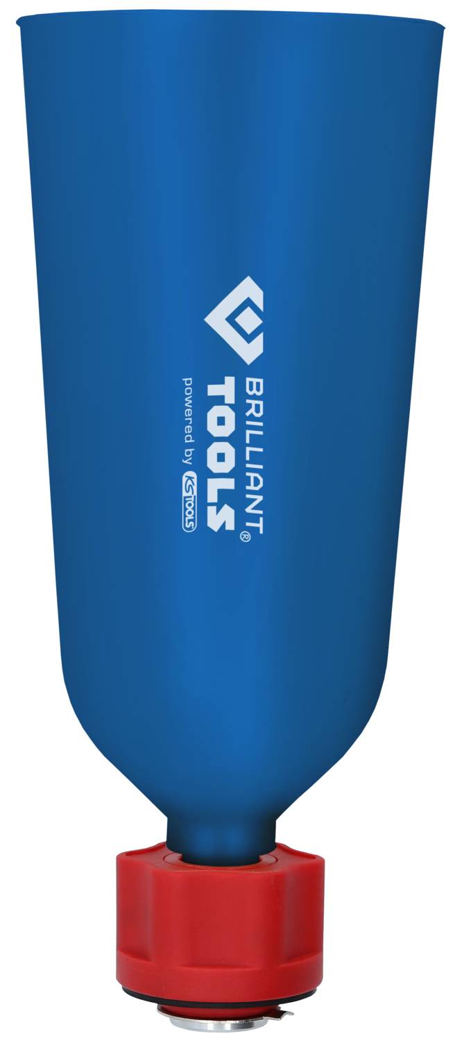 Brilliant Tools BT711130 Öleinfülltrichter mit Adapter für VAG, 2-tlg