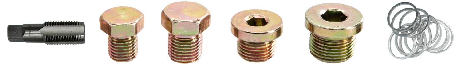 Brilliant Tools BT711250 Reparatursatz für Öl-Ablassschrauben-Gewinde, 64-tlg