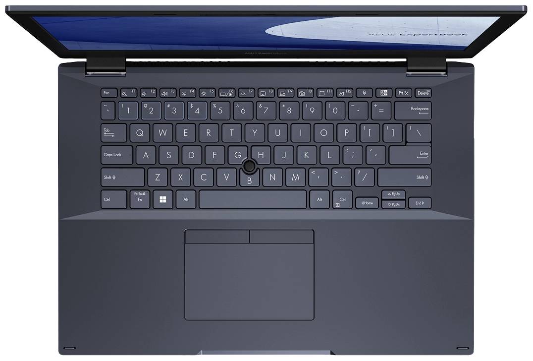Asus Notebook ExpertBook B2 B2502CBA-KJ0459X 39.6 cm (15.6 Zoll) Full HD Intel® Core™ i5 1240P 16 GB RAM 512 GB SSD Deutsch, QWERTZ Schwarz