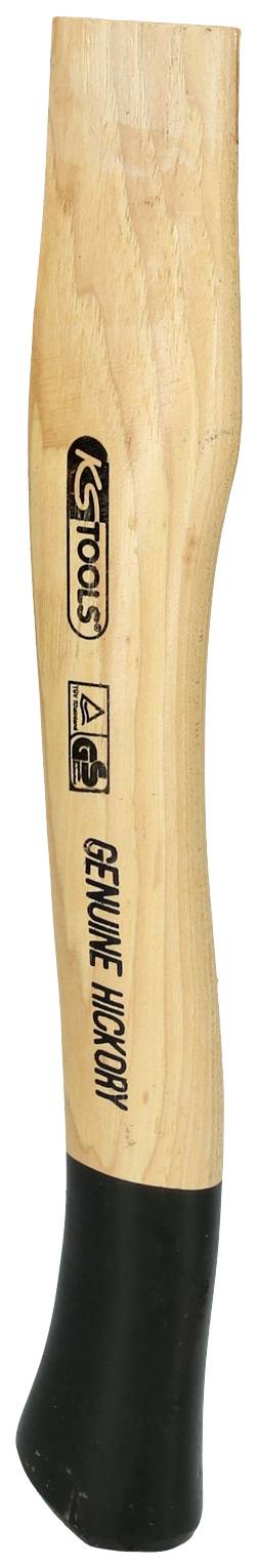 Axtgriff aus echtem Hickoryholz mit Markierungen 'GS Tools' und 'Genuine Hickory'.