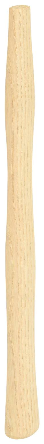 Ein kurzer, gerader, hellbrauner Holzstab.