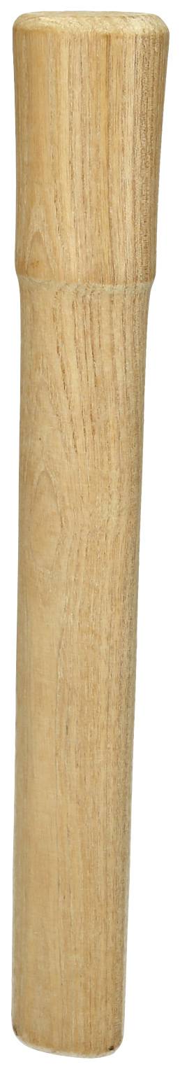 Holzstab mit glatter Oberfläche und leicht zylindrischer Form.