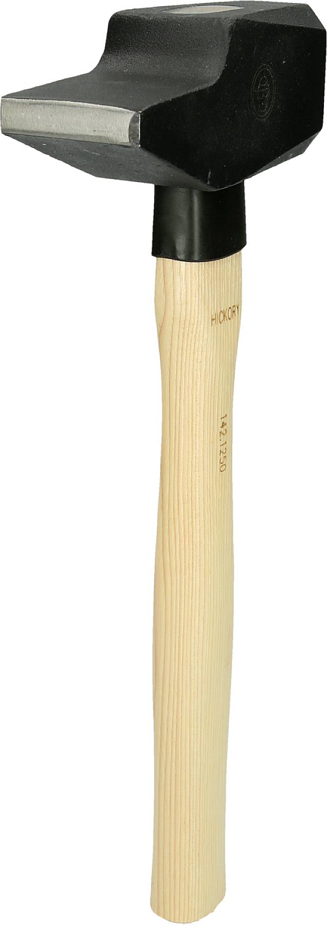 Schlosserhammer mit Holzgriff und Metallkopf, geeignet für handwerkliche Arbeiten.
