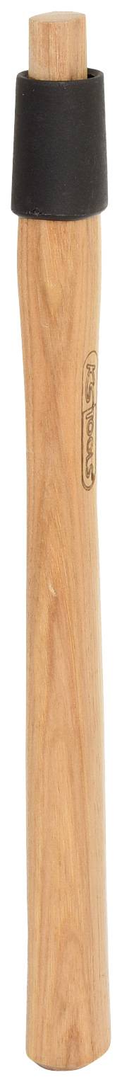 Ein Holz-Didgeridoo mit glatter Oberfläche und schwarzem Mundstück, verwendet in der australischen Aborigine-Musikkultur.