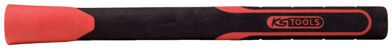 Ein schwarzer Hammergriff mit roten Akzenten und dem Logo 'KS Tools' an der Seite.