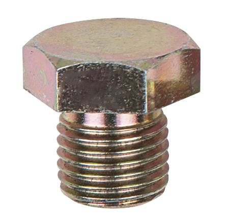 Sechskantschraube aus Metall, zeigt Gewinde und Kopf. Verwendet für mechanische Verbindungen in verschiedenen Anwendungen.