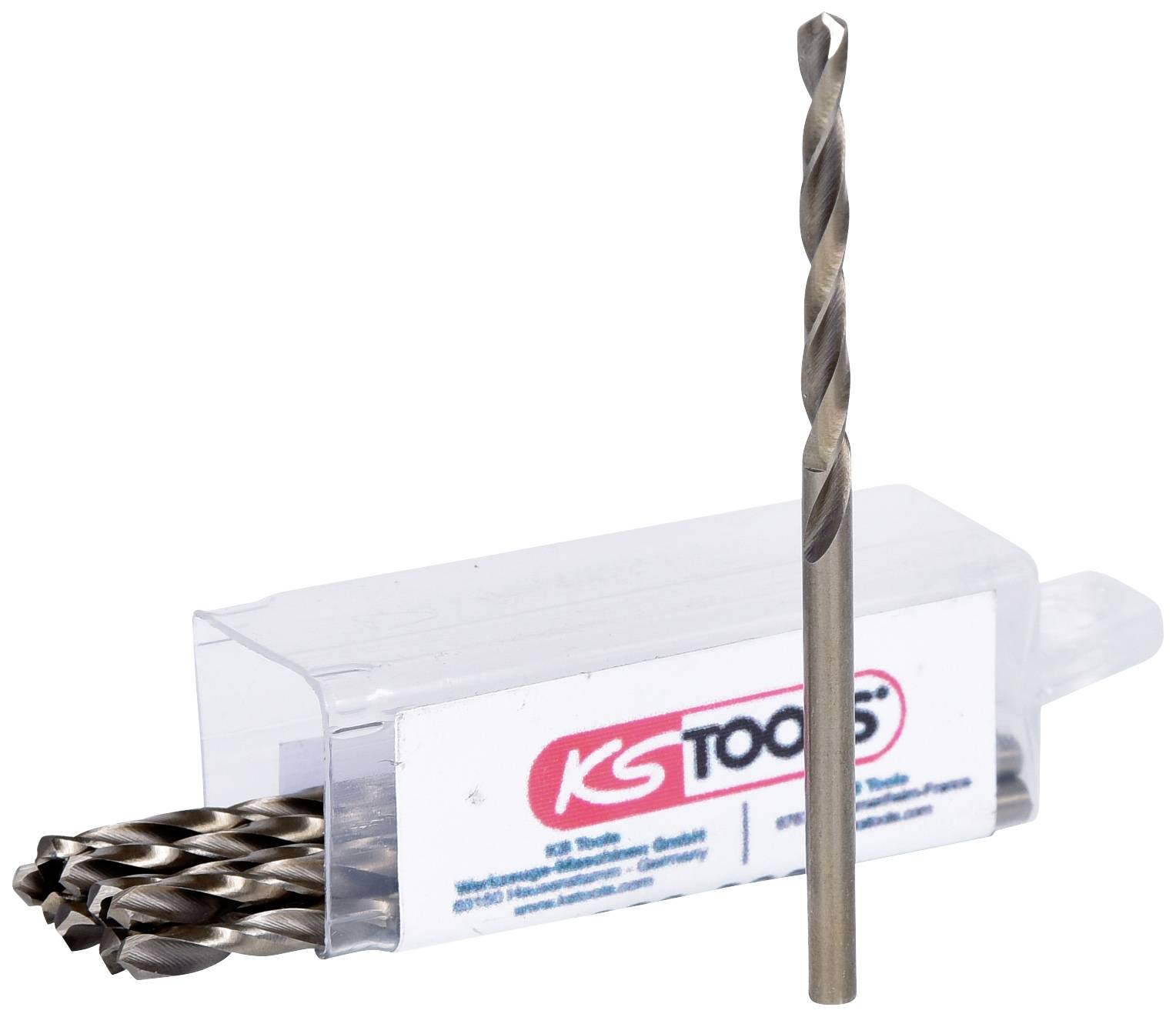 KS Tools 3303030 Metall-Spiralbohrer-Set 10 St.