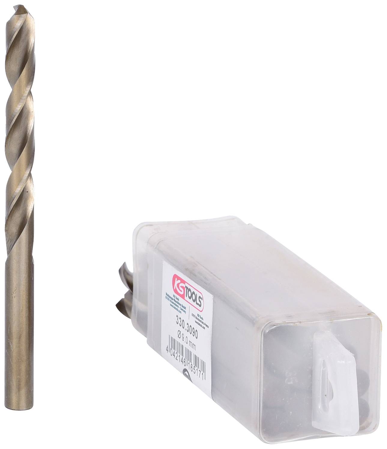 KS Tools 3303090 Metall-Spiralbohrer-Set 10 St.
