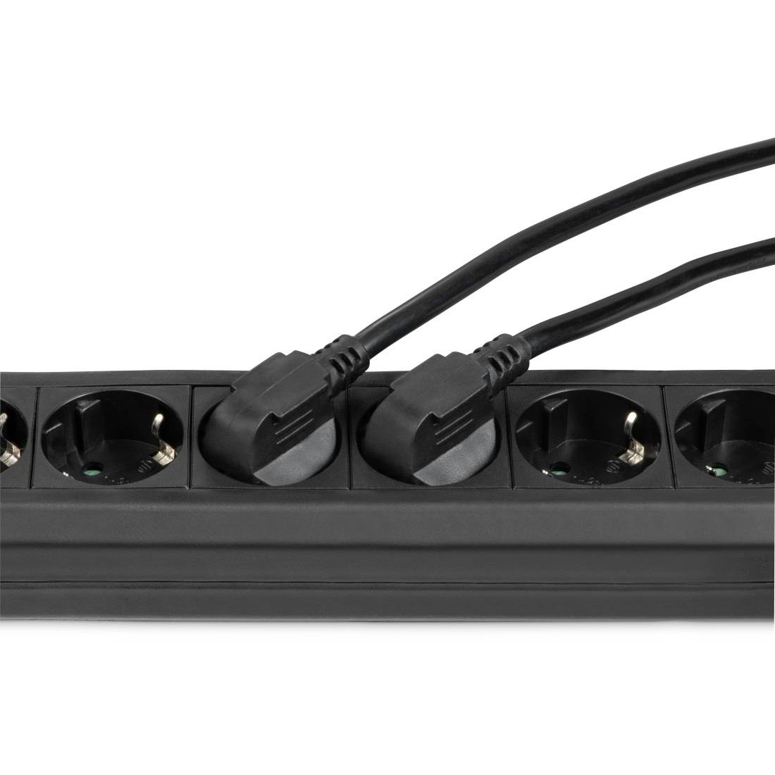 Hama 00223011 Steckdosenleiste mit Schalter Schwarz Schutzkontakt 1St.